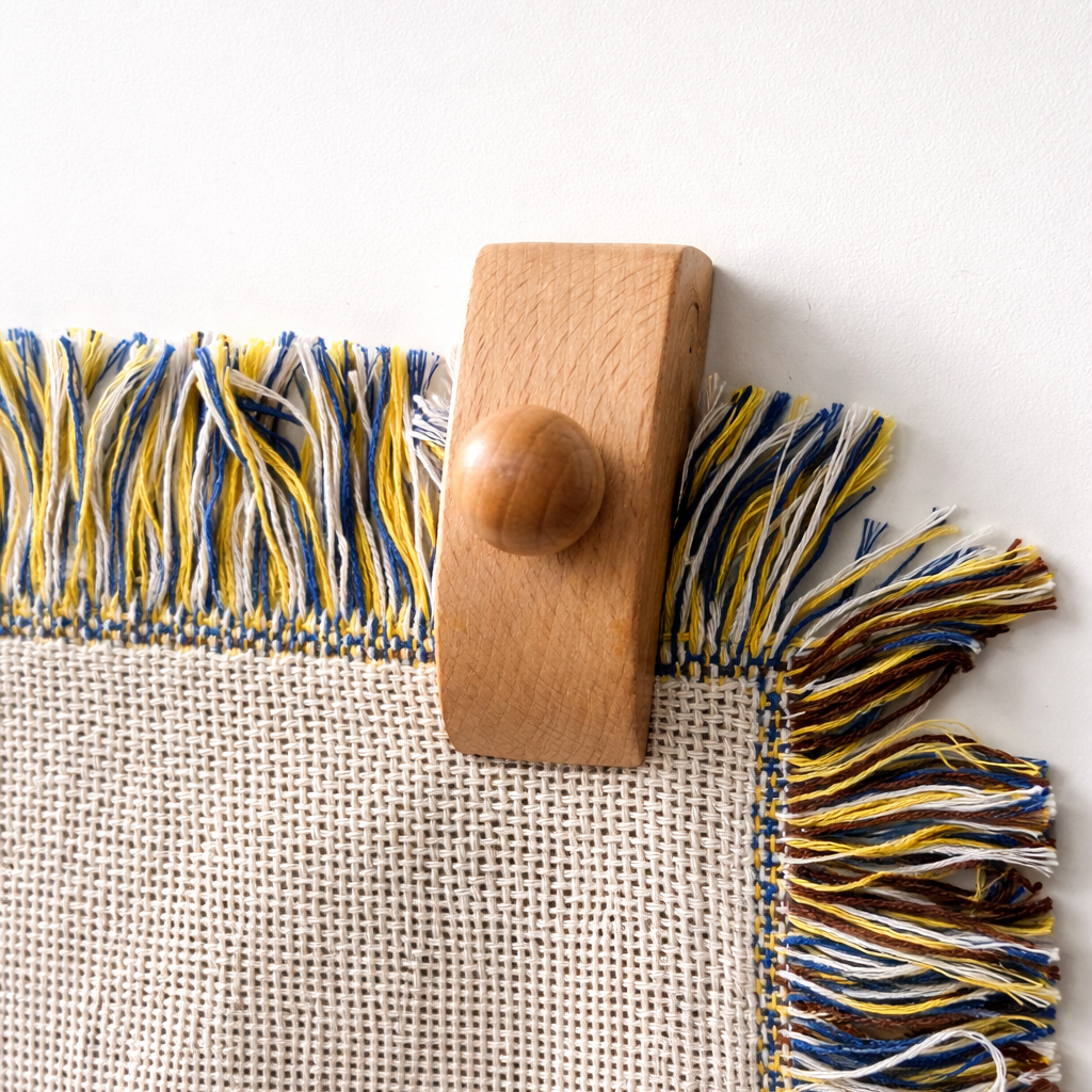 Wooden Hangers for Blankets & Wall Decor (set of 4)