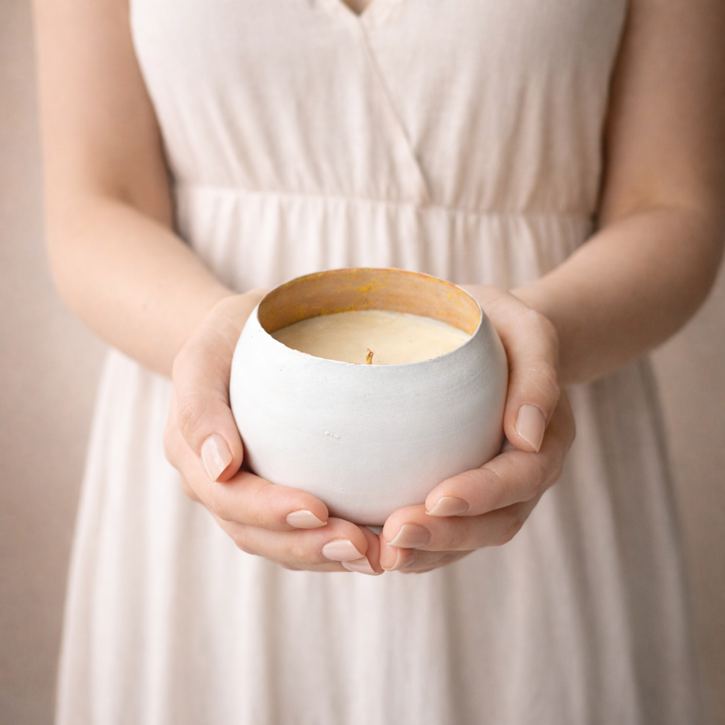 Copper Candle | Soy Wax | Caramel & Coffee Scent